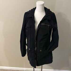Marracech black layered jacket